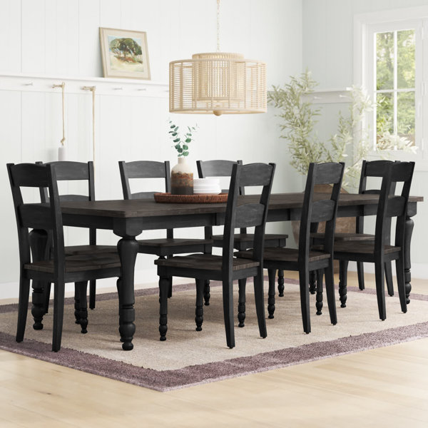 Sand & Stable Westhoff Extendable Pine Solid Wood Dining Set & Reviews